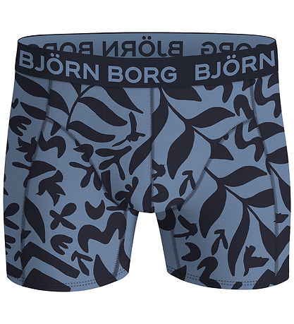 Björn Borg Boxershorts - 5-pak - Blå/Sort/AOP