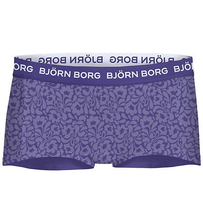 Björn Borg Hipsters - 3-pak - Lilla/Sort