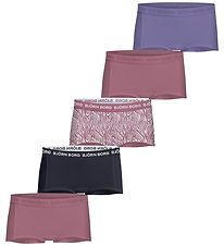 Björn Borg Hipsters - 5-pak - Rosa/Lilla/Sort/Hvid/AOP
