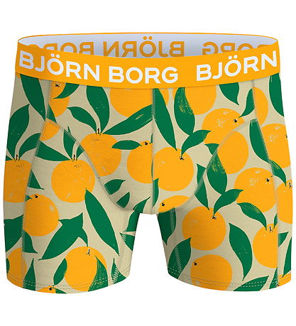 Björn Borg Boxershorts - 3-pak - Blå/Gul/Sort/Grøn/AOP