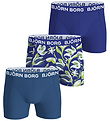 Björn Borg Boxershorts - 3-pak - Blå/AOP
