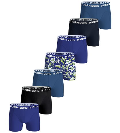 Björn Borg Boxershorts - 7-pak - Blå