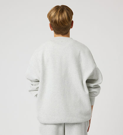 Björn Borg Sweatshirt - Oversized - Grå Melange