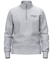 Björn Borg Sweatshirt - Borg Essential - Half Zip - Grey Melange