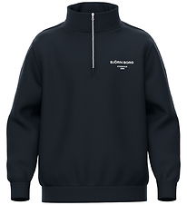 Björn Borg Sweatshirt - Borg Essential - Half Zip - Navy Blue
