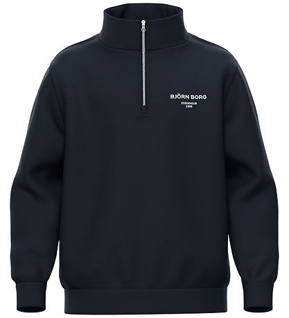 Björn Borg Sweatshirt - Borg Essential - Half Zip - Navy Blue