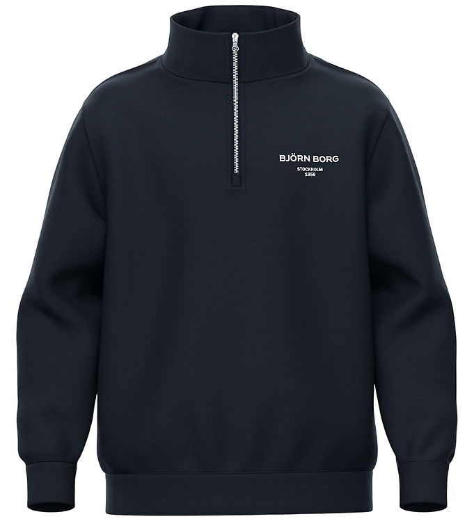 Björn Borg Sweatshirt - Borg Essential - Half Zip - Navy Blue
