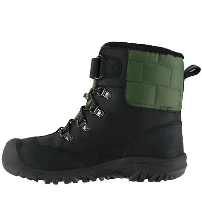 KEEN Vinterstøvler - KE KANIBOU WP - Black/Bronze/Green