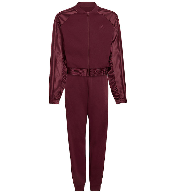 adidas Performance Træningssæt - JG Satin - Maroon