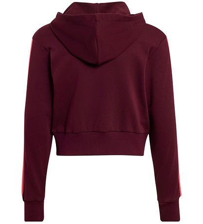 adidas Performance Cardigan - JG 3S - Maroon/Purtur