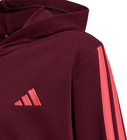 adidas Performance Cardigan - JG 3S - Maroon/Purtur