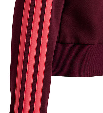 adidas Performance Cardigan - JG 3S - Maroon/Purtur