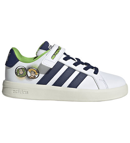 adidas Performance Sko - Grand Court Toy Story - Ftwwht/Dkblue/O