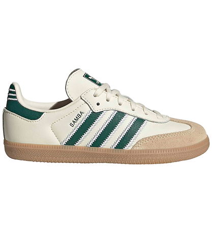 adidas Originals Sko - Samba OG C - Crewht/Cgreen/Gum4