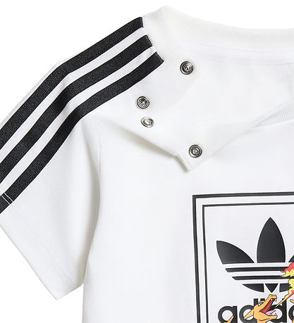 adidas Originals Sæt - Sweatpants/t-shirt - - White/Green