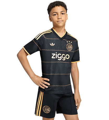 adidas Performance Fodboldtrøje - Ajax - Black/Hazora