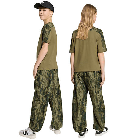 adidas Performance bukser - J Camo - Olistr/Junink