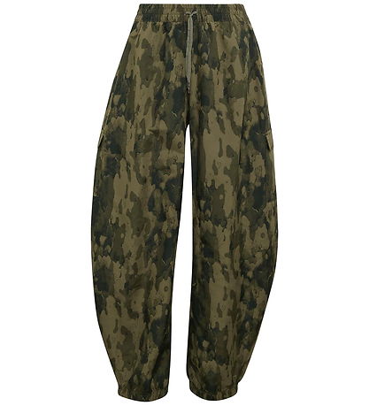 adidas Performance bukser - J Camo - Olistr/Junink