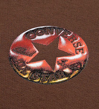 Converce Hættetrøje - Crome Gfx - Heavy Duty Brown
