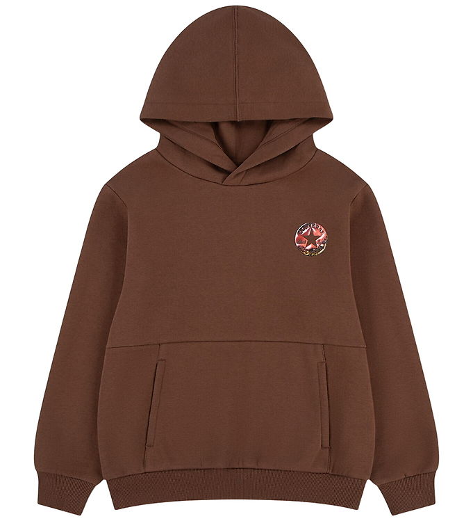 Converce Hættetrøje - Crome Gfx - Heavy Duty Brown