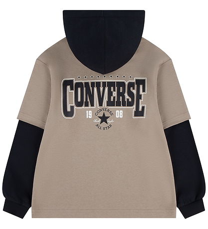 Converse Hættetrøje - Varcity Blocked - Vintage Cargo