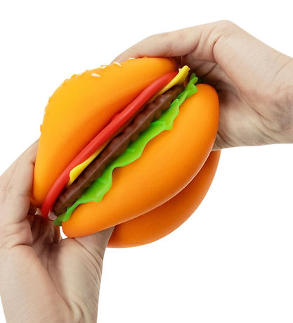 Keycraft Legetøj - The Big Squij Peel & Stack Burger