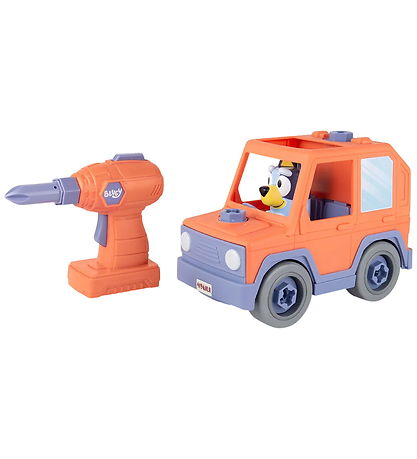 Bluey Bil - Build A Buddy Motorized Car & Drill