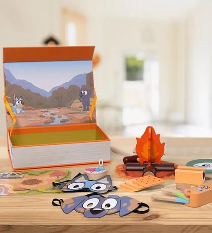 Bluey Campingsæt - Rolebook Camping