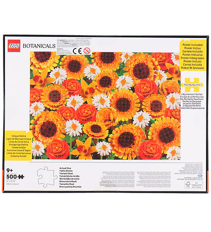LEGO® Puslespil - LEGO Puzzle - 500 Brikker - Botanicals