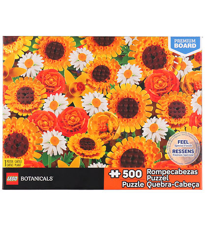 LEGO® Puslespil - LEGO Puzzle - 500 Brikker - Botanicals
