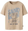 Name It T-shirt - NmmKarlo - Sesame