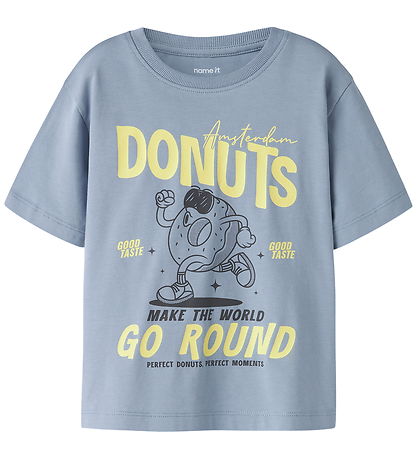 Name It T-shirt - NmmKarlo - Ashley Blue