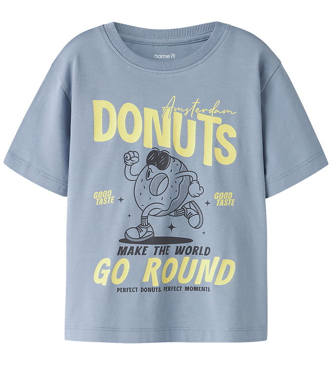 Name It T-shirt - NmmKarlo - Ashley Blue