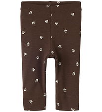 Name It Leggins - NbmLaris - Chocolate Brown