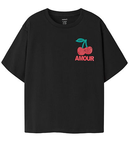 Name It T-shirt - NkfLeaih - Black