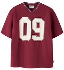 Name It T-shirt - NkmLas - Rumba Red