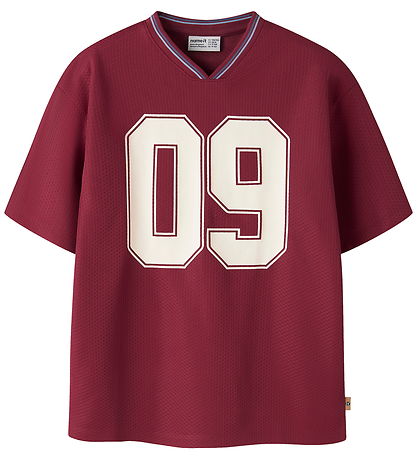 Name It T-shirt - NkmLas - Rumba Red