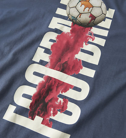 Name It Bluse - NkmVoto - Vintage Indigo/Football