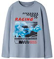 Name It Bluse - NkmVoto - Ashley Blue/Racing
