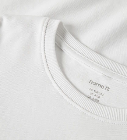 Name It T-shirt - NkfKank - Bright White