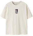 Name It T-shirt - NkmKarlo - Antique White