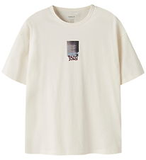 Name It T-shirt - NkmKarlo - Antique White