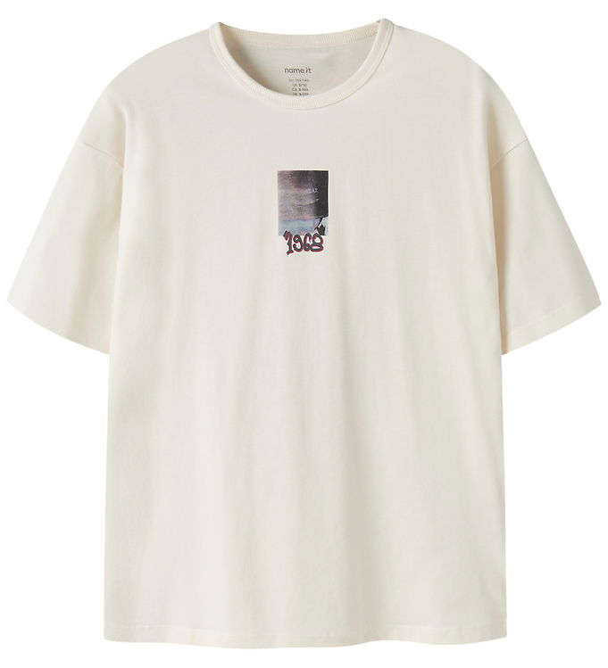 Name It T-shirt - NkmKarlo - Antique White