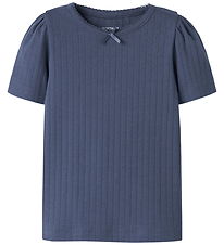 Name It T-shirt - NmfKathlens - Vintage Indigo
