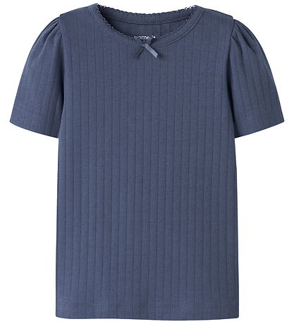 Name It T-shirt - NmfKathlens - Vintage Indigo