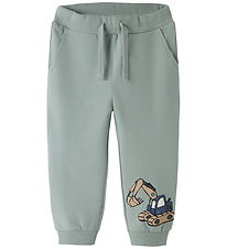 Name It Sweatpants - NmmKark - Green Milieu