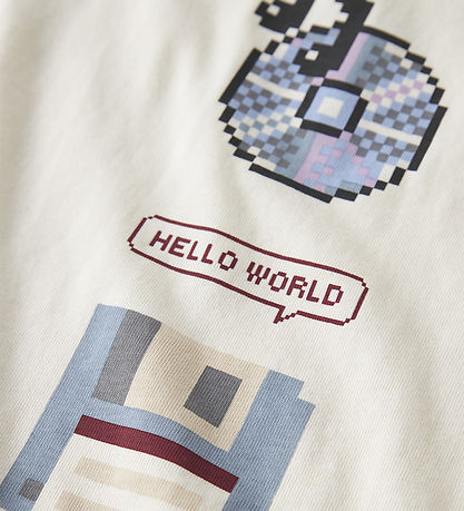 Name It T-shirt - NkmLink - Antique White
