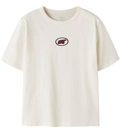 Name It T-shirt - NkmLink - Antique White