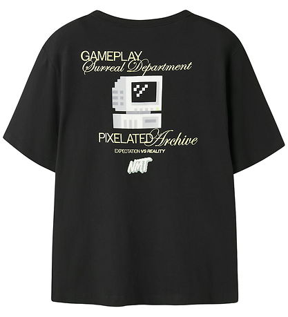 Name It T-shirt - NkmLink - Sort