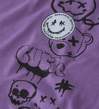 Name It T-shirt - NkmLysander - Amethyst Orchid